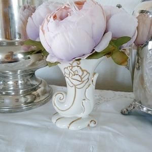Sweet Vintage Cottage Shabby Chic Vase
